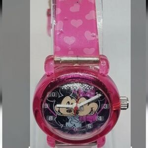 Disney Pink Heart Watch